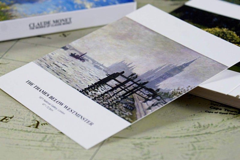 HOSTEESSCHOICE Claude Monet Famous Paintings Postcards, 30 PCS,Premium Collectable Retro Art Gifts, Perfect Stocking & Greeting Gift,4x6 Inch-Claude Monet - Image 3